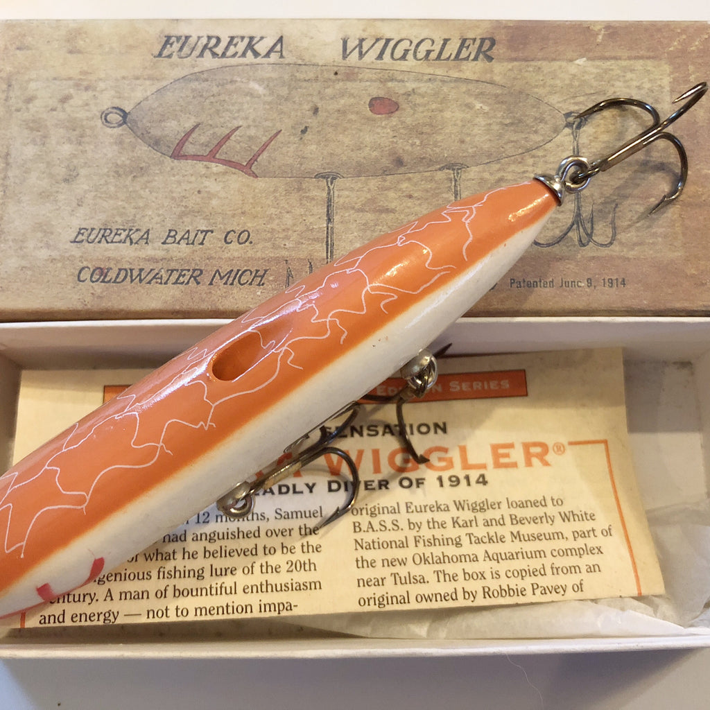 Eureka Wiggler 1914 BASS Reproduction New in Box – My Bait Shop, LLC