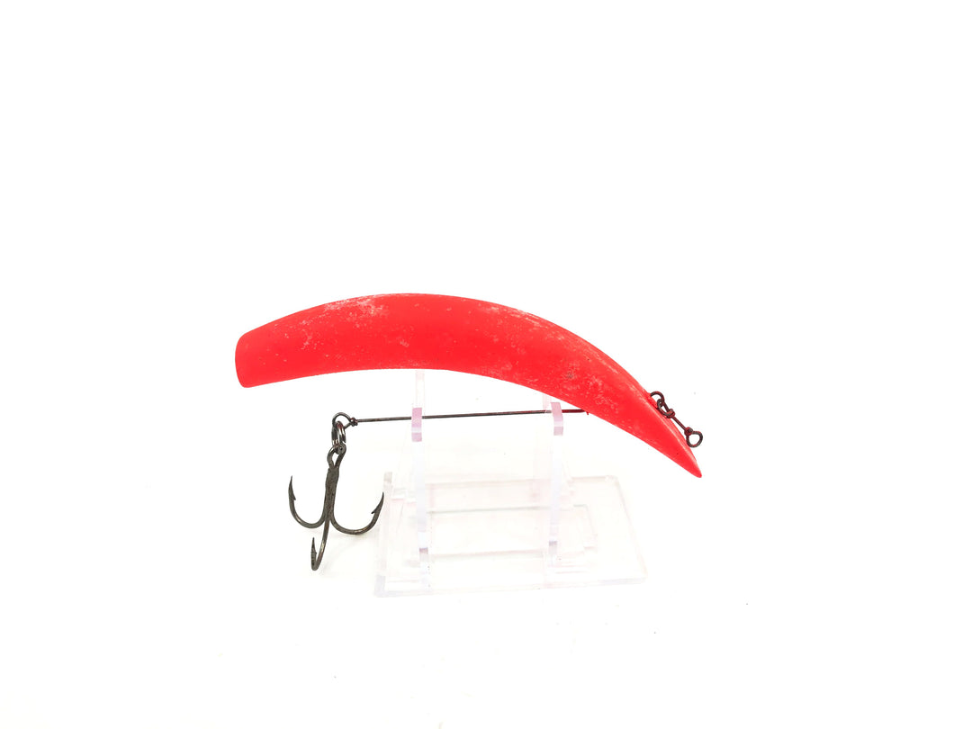 Jiffy-O Salmon Lure, Fluorescent Red Color