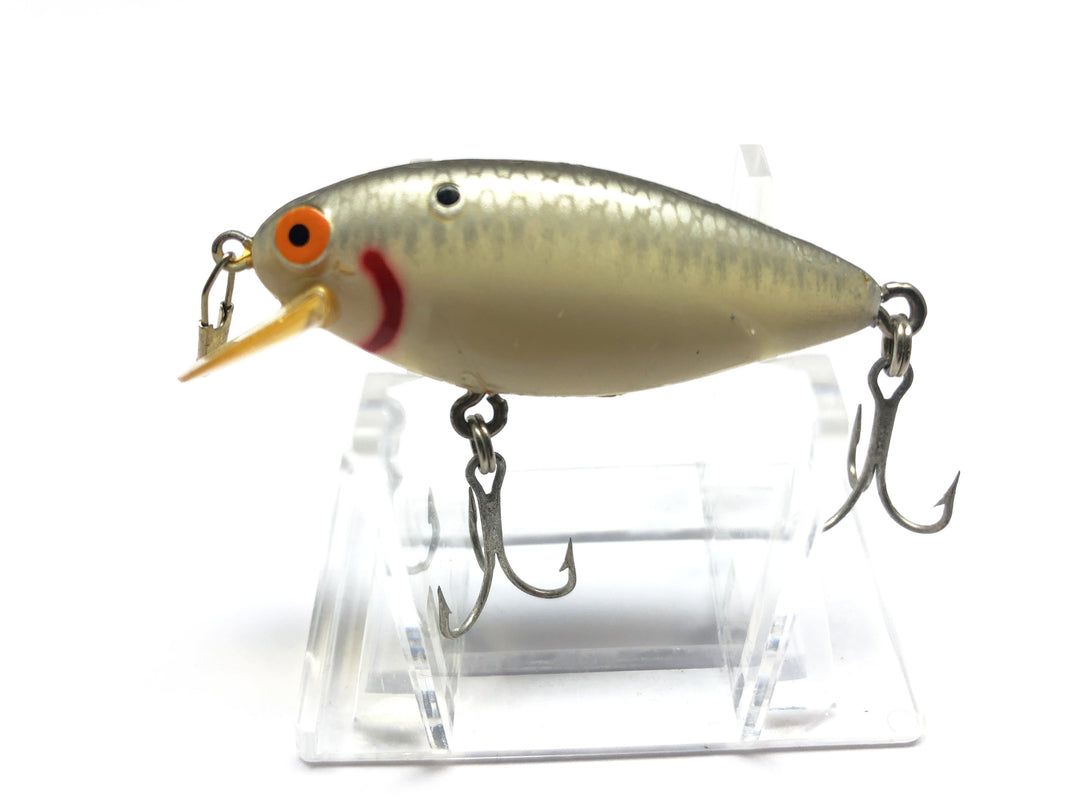 Bomber Speed Shad White and Silver Minnow