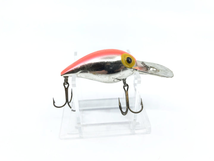 Storm Wiggle Wart Color V108 Metallic Silver Fluorescent Red Back