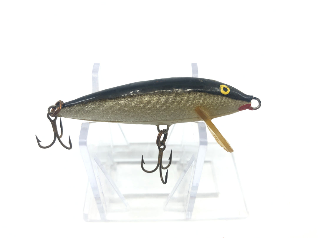 Vintage Rapala Countdown Black and Silver Minnow