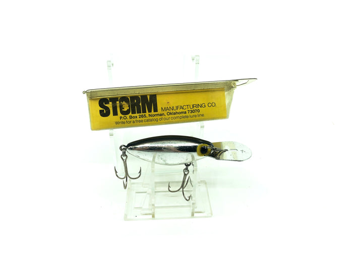 Storm Thin Fin Hot 'N Tot AH103 Metallic Silver/Black Back Throat Color