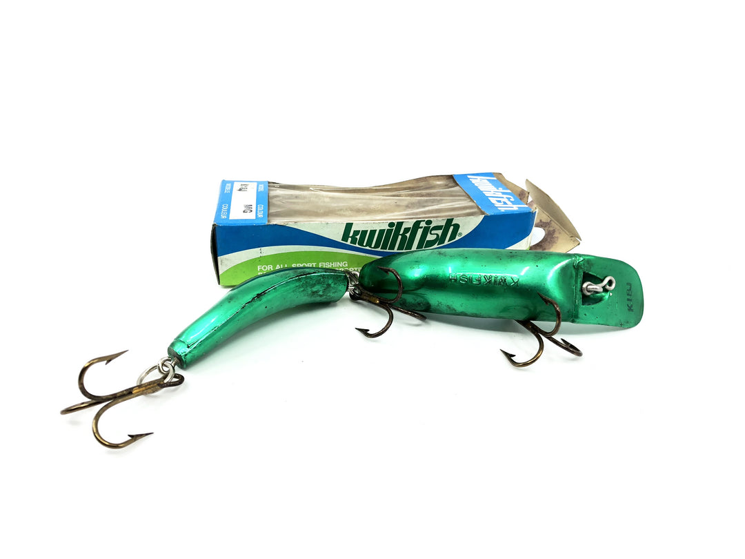 Pre Luhr-Jensen Kwikfish Jointed K18J MG Metallic Green Color New in Box Old Stock