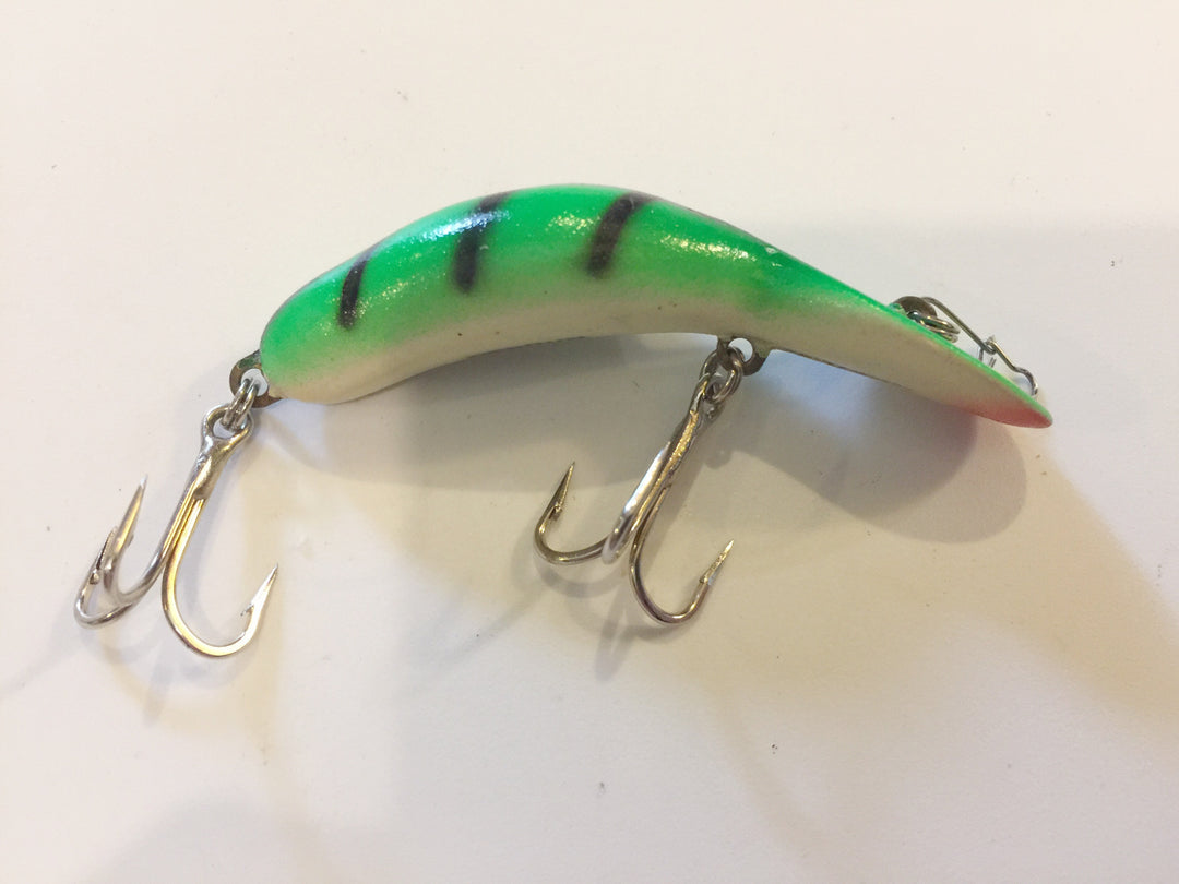 Heddon Tadpolly Clatter Tad Green Black Stripes