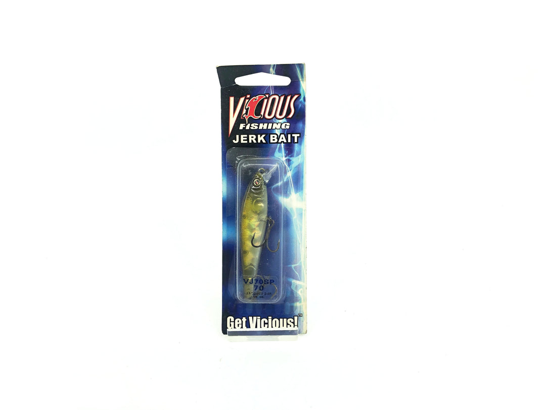 Vicious Fishing Jerk Bait VJ70SP-70 Ghost Pearl Ayu Flash Color