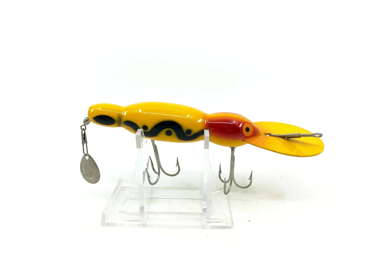 Bomber Water Dog, #57 Yellow Black Shadow Stripe Color