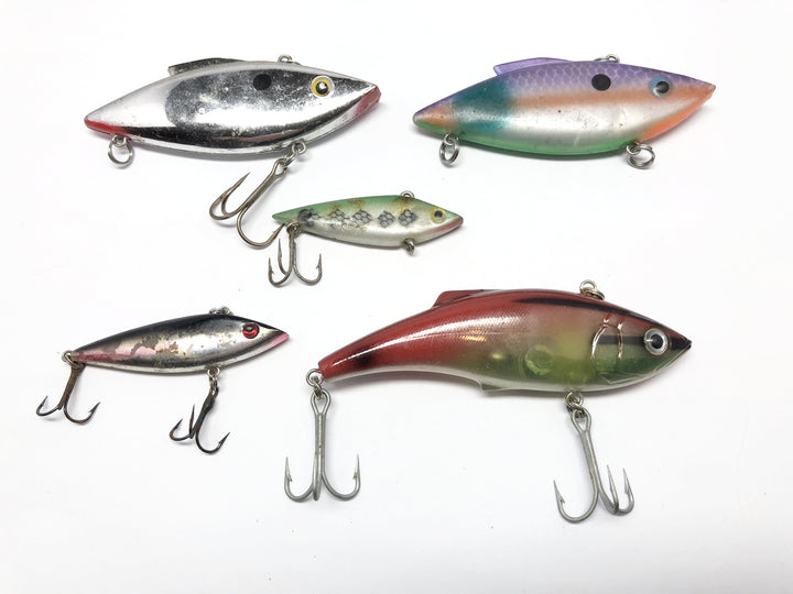 Fisherman's Lipless Crankbait Lot of Five Lures