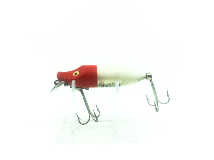 Heddon River Runt Spook Floater Red Head White Body Color