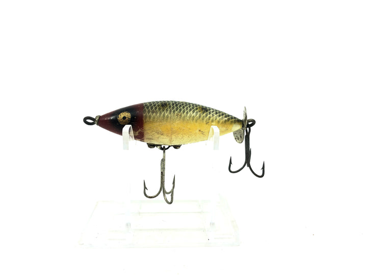 Tackle Industries Skip Jack Torpedo, Red Head/Frog Color