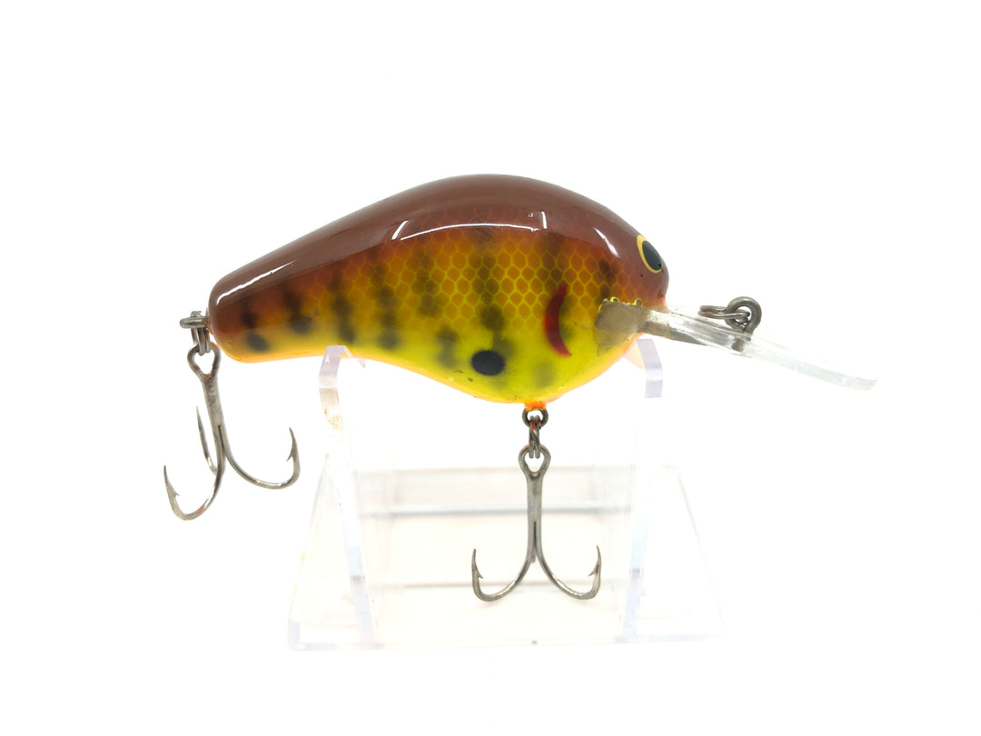 Bagley Diving B2 DB2-DC9 Dark Crayfish on Chartreuse Color