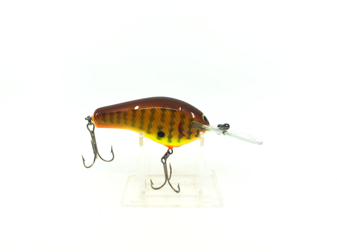 Bagley Diving B3 DB3-DC9 Dark Crayfish on Chartreuse Color