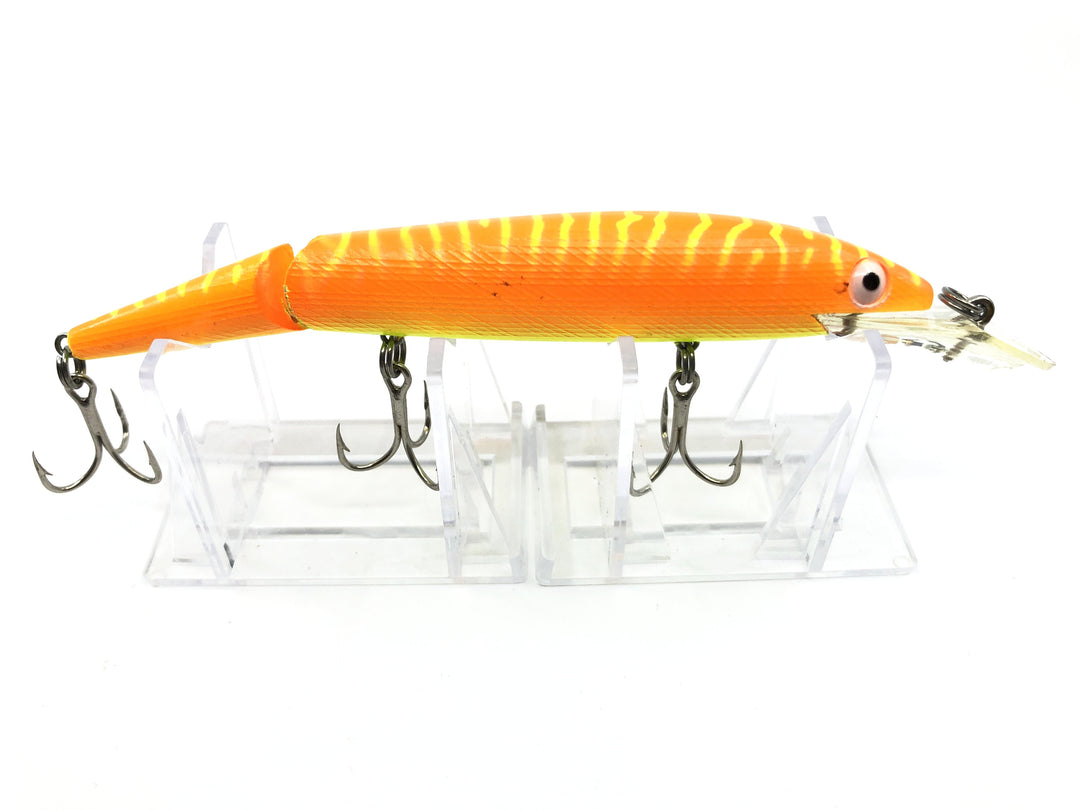 Vintage Rebel Fastrac Jointed Minnow Yellow and Orange Pattern