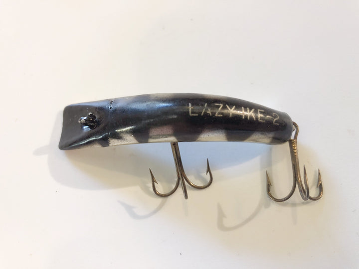 Kautzky Lazy Ike 2 Metallic Black Rib TOUGH lure