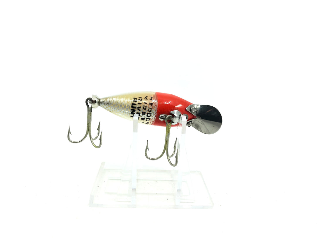 Heddon Midget River Runt Spook 9010 RH Red Head White Body