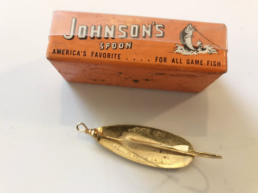 Johnson Gold Minnow Spoon No. 10305 New in Box – My Bait Shop, LLC