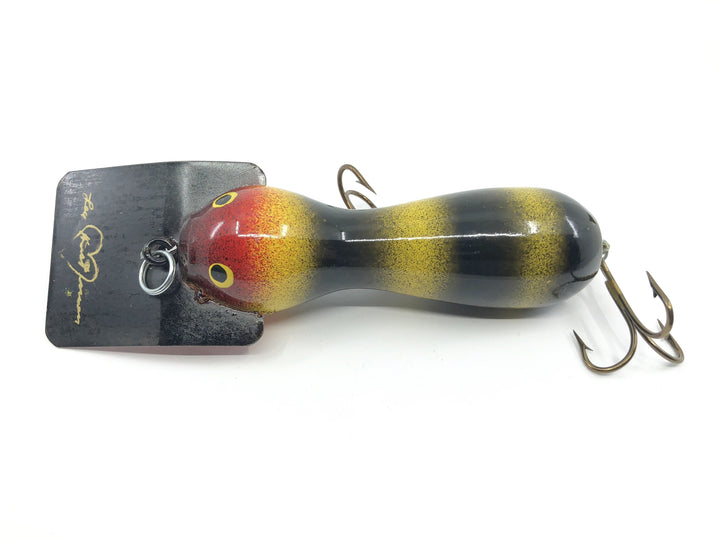 Len Hartman Musky Bug in Bumble Bee or Jail Bird Color