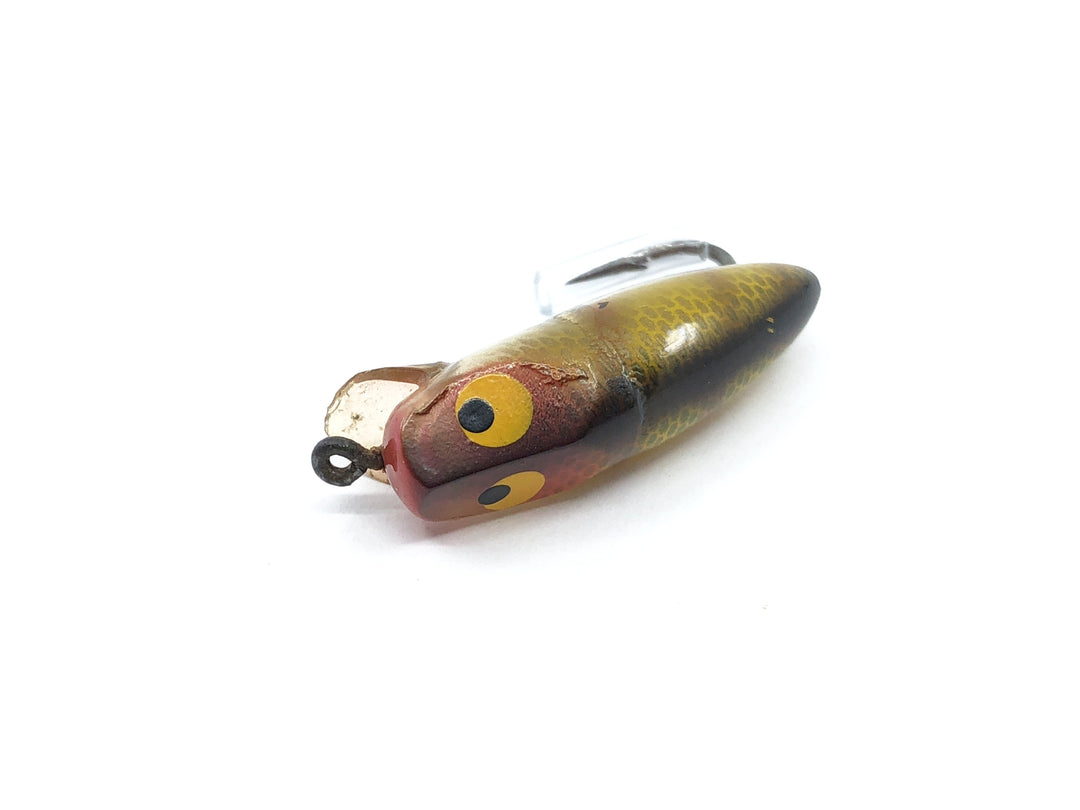 Heddon River Runt Runtie Spook Fly Rod Vintage Lure in PCH Perch Color