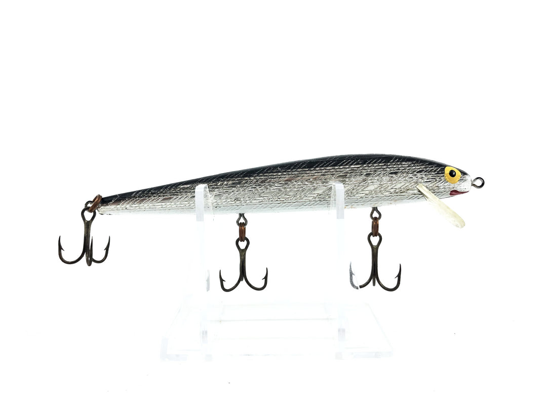 Rebel Minnow Silver/Black Back