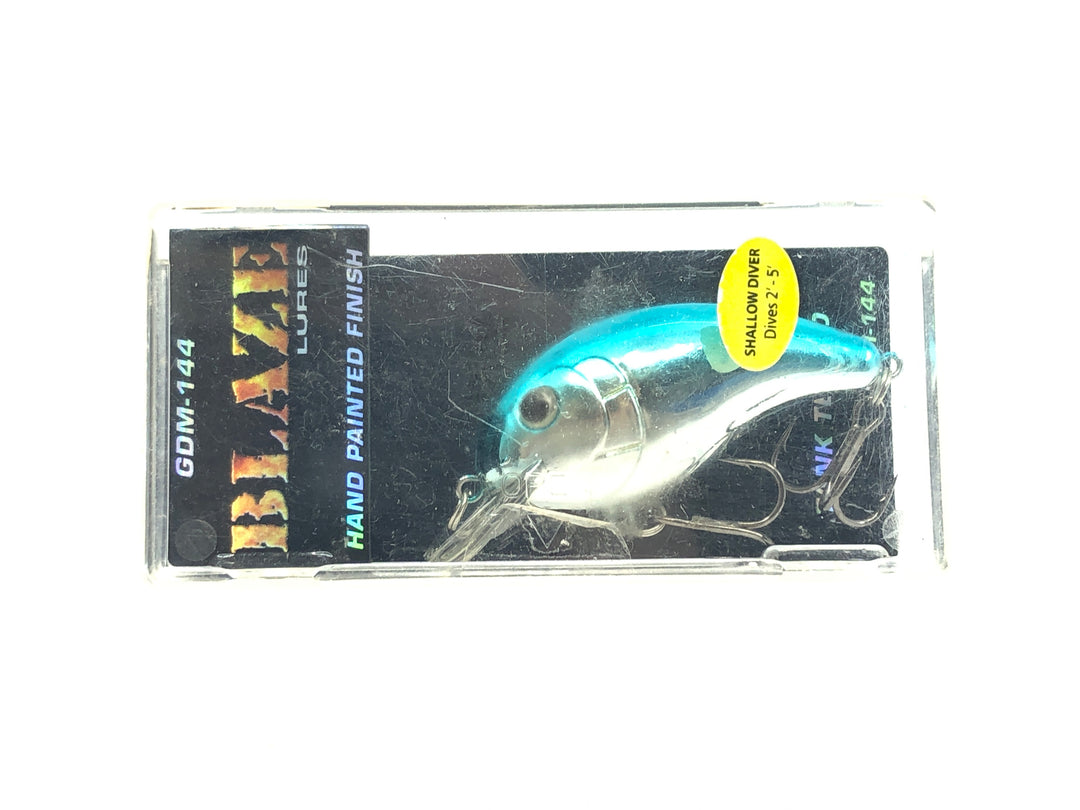 Blaze Shallow Diver Chrome with Blue Back