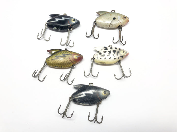 Lot of Five Heddon Sonics