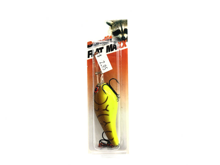 Bandit Flat Maxx Deep Series Brown Crawfish Chartreuse Belly Color New on Card