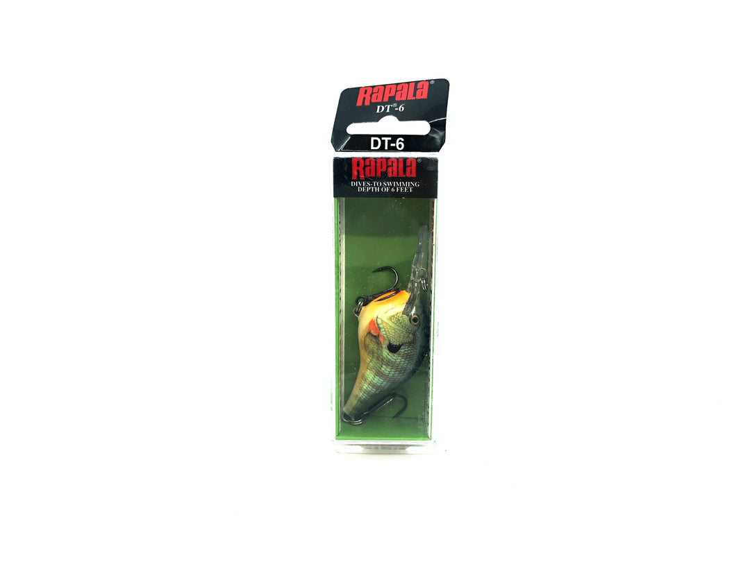 Rapala Dives-To 6 DT-6 BG Bluegill Color New in Box Old Stock