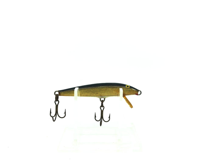 Rapala Floating Minnow F07G Gold/Black Back Color