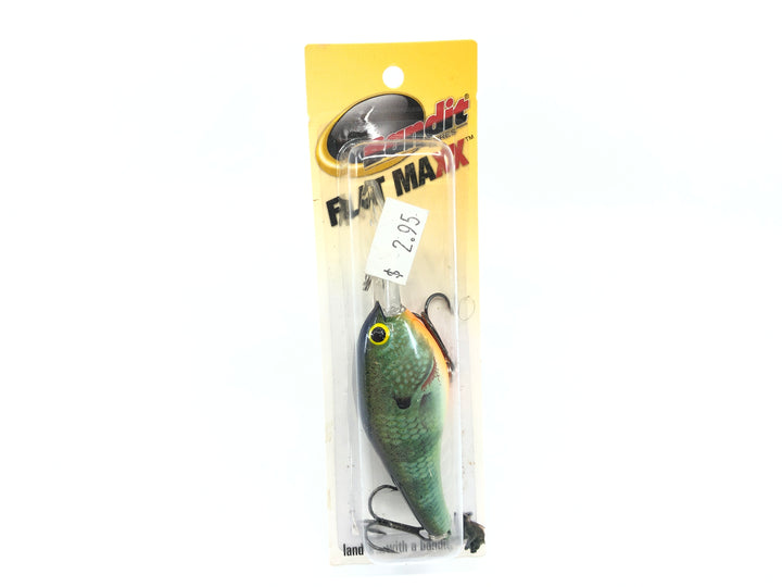 Bandit Flat Maxx Deep Series FMD2B38 Blue Gill Color New on Card