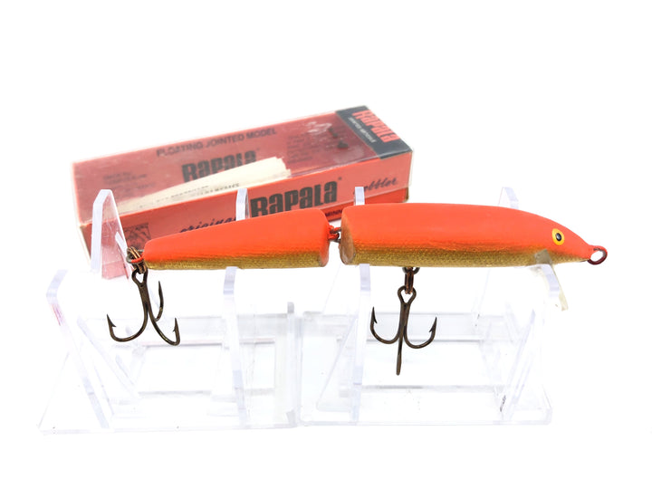 Rapala J-11 GFR Orange Gold Color Jointed Lure New in Box