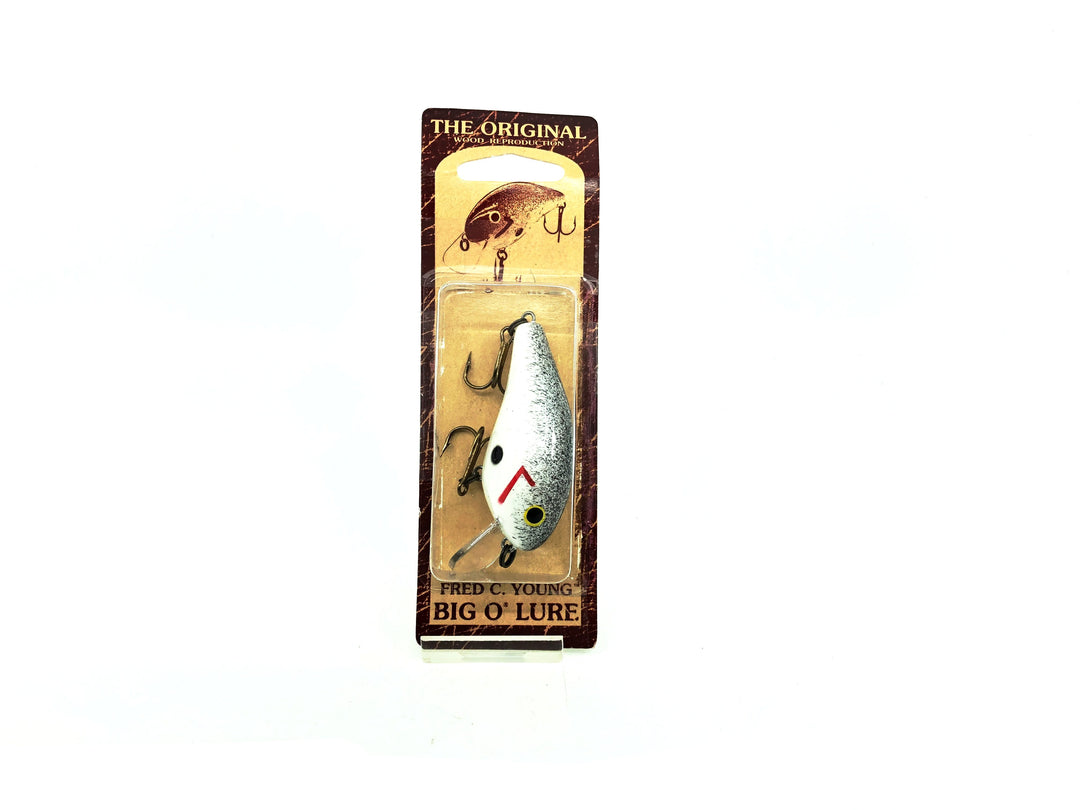 Cotton Cordell Fred Young Original Big O Wooden Lure Smokey Joe Color