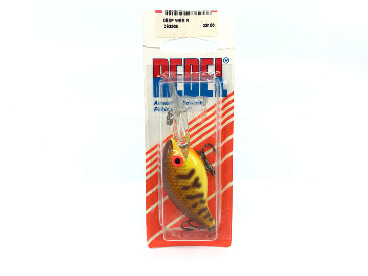 Rebel Deep Wee-R Crawdad Color New on Card Old Stock