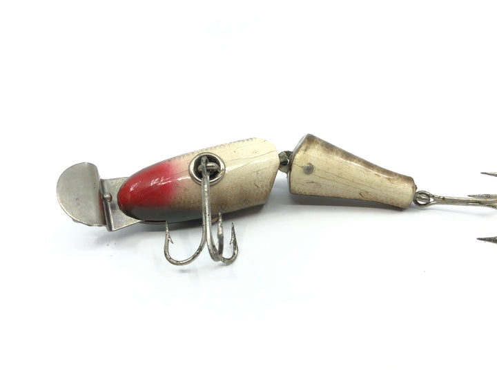 Creek Chub 2700 Jointed Baby Pikie Wooden Lure RARE with Tack Eyes