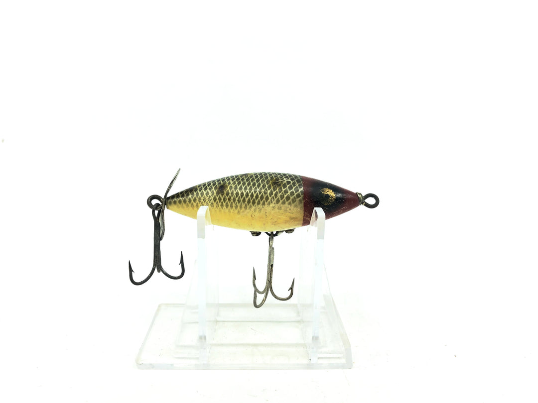 Tackle Industries Skip Jack Torpedo, Red Head/Frog Color