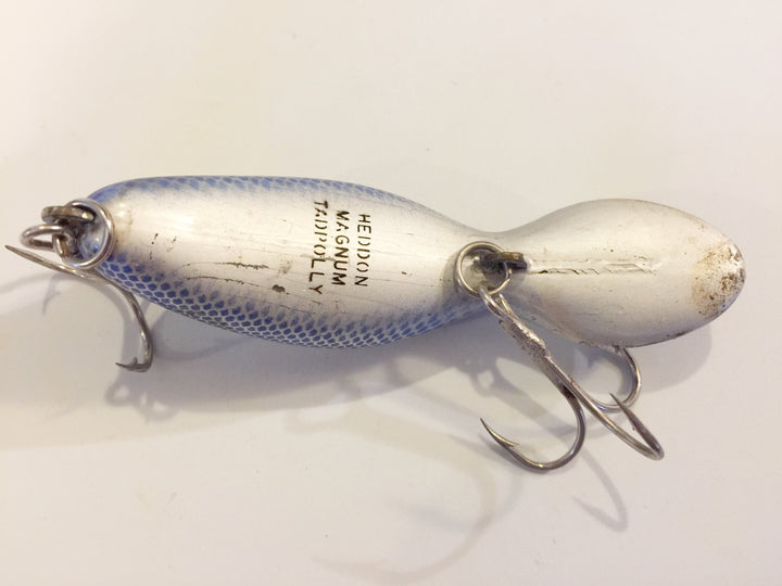 Heddon Magnum Tadpolly Blue Scales with Silver