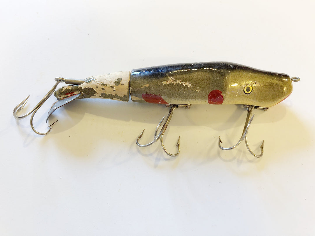 C.C. Roberts Mudpuppy Vintage Musky Wooden Fishing Lure