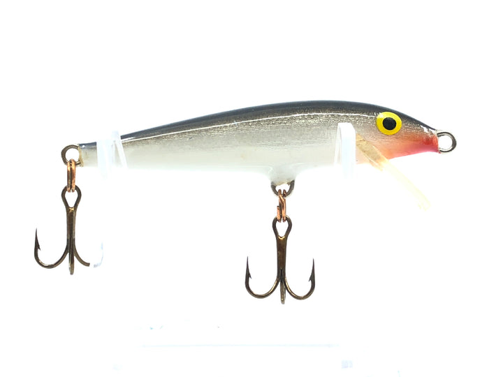 White with Black Back Rapala Minnow