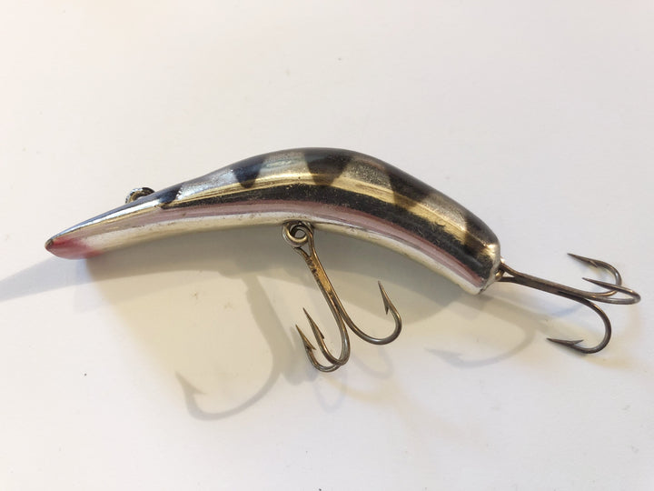 Kautzky Lazy Ike 2 Metallic Black Rib TOUGH lure