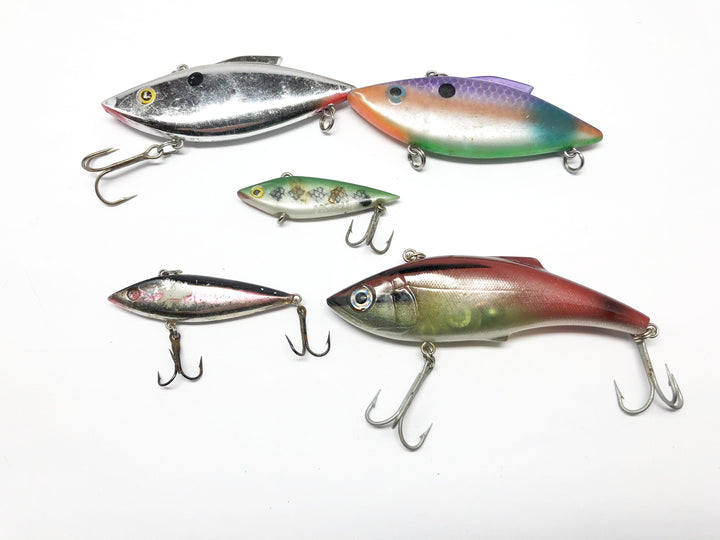 Fisherman's Lipless Crankbait Lot of Five Lures