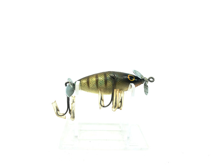 Tackle Industries Skip Jack Floater 71 Topwater Bait, Brown Scales/Ribs