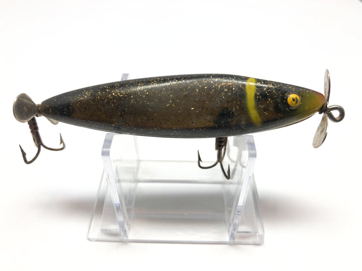 Injured Minnow Black Glitter Color Cisco Kid