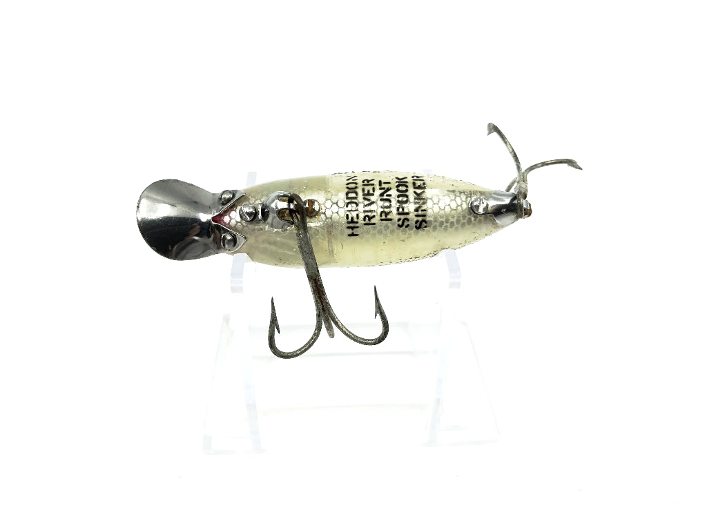 Heddon River Runt Spook Sinker 9110 SS Silver Scale Color