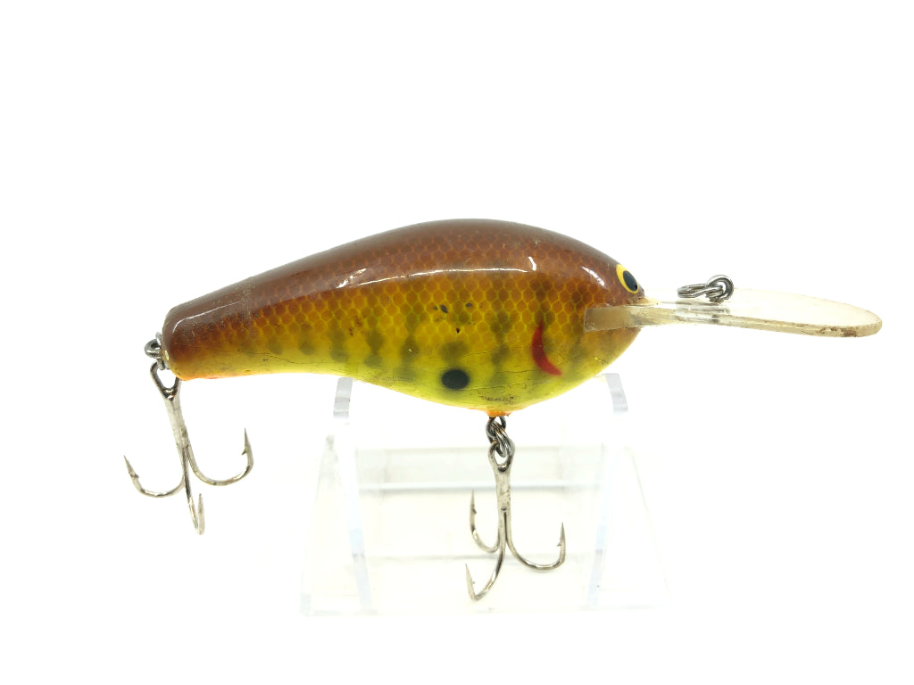 Bagley Diving B3 DB3-DC9 Dark Crayfish on Chartreuse Color