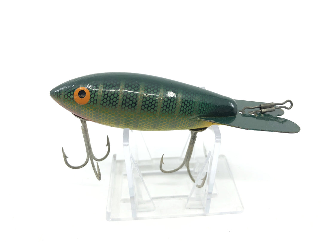 Wooden Bomber 605 Green Perch Color