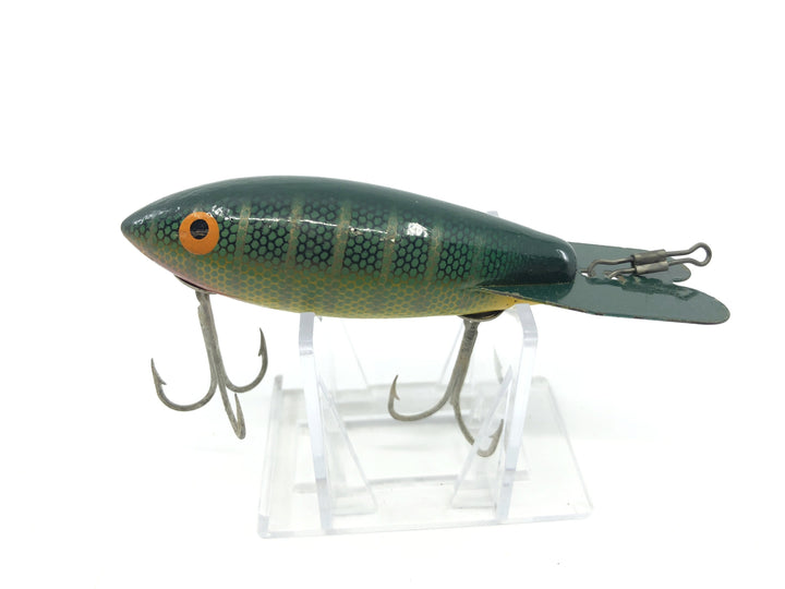 Wooden Bomber 605 Green Perch Color