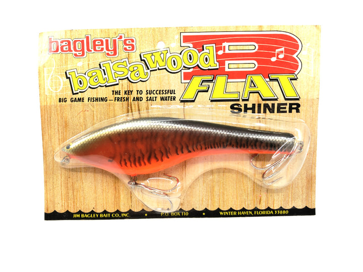 Bagley B Flat 8 BF8-LM2 Little Musky on Orange Color New on Card Old Stock