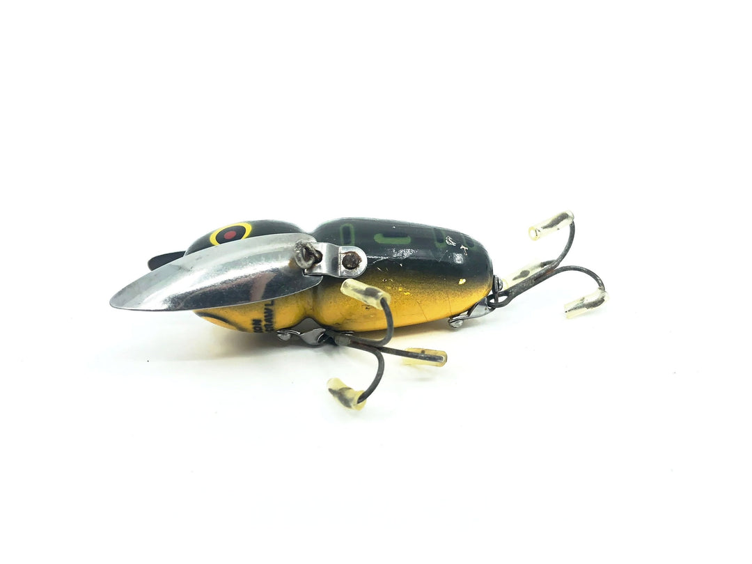 Heddon Wooden Crazy Crawler 2100 BF Bullfrog