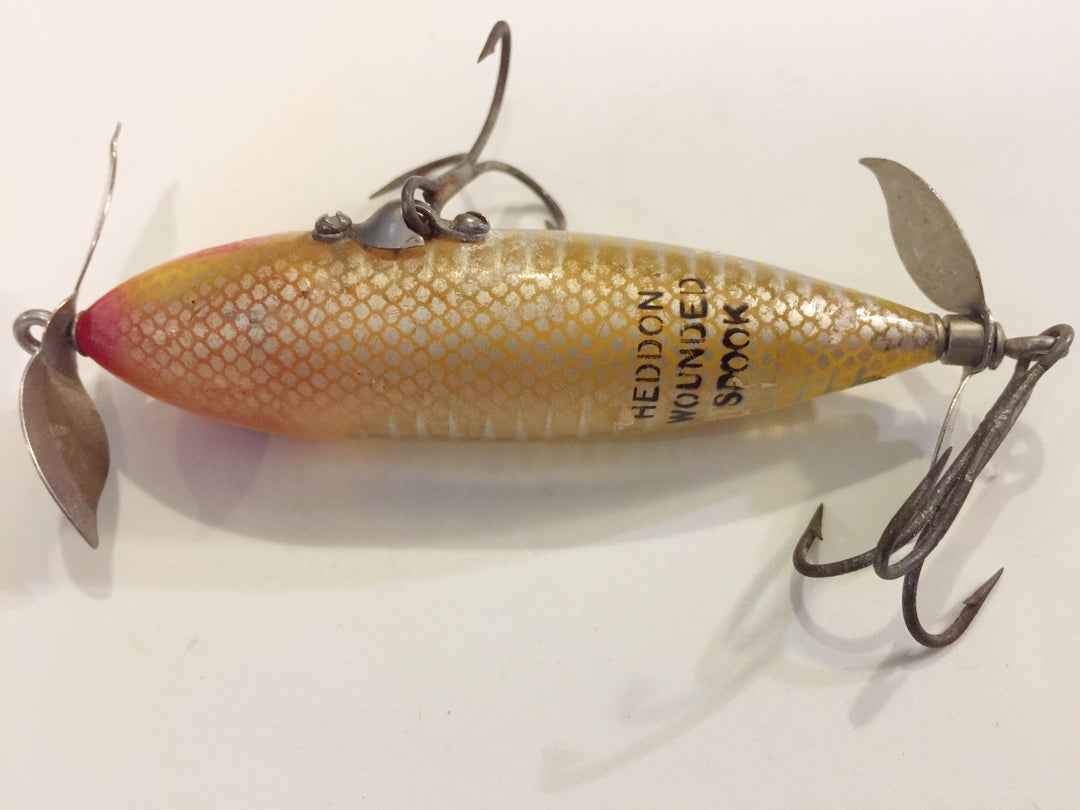 Heddon Wounded Spook Yellow Shore Color