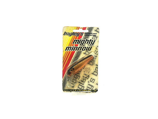 Bagley Mighty Minnow FBC Flash Back on Copper Color New on Card Old St – My  Bait Shop, LLC