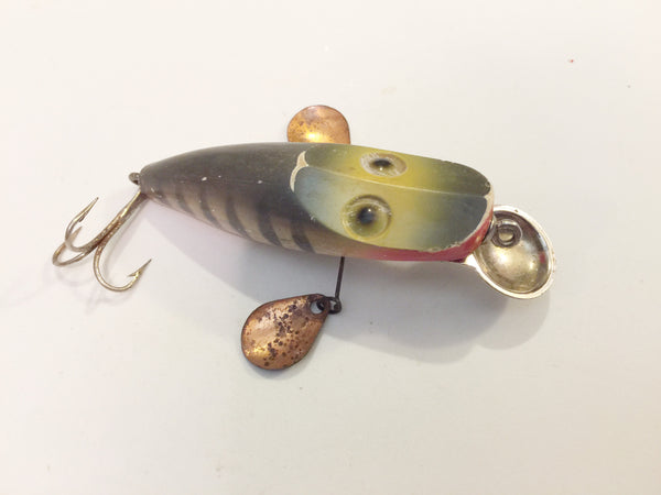 Antique Original Makinen Waddle Bug Fishing Lure, RARE Super Clean Lure