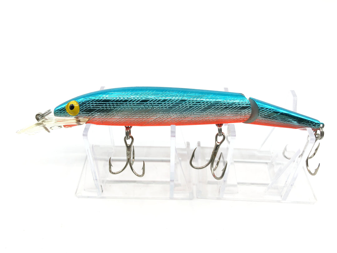 Vintage Rebel Fastrac Jointed Minnow Blue and Orange Color